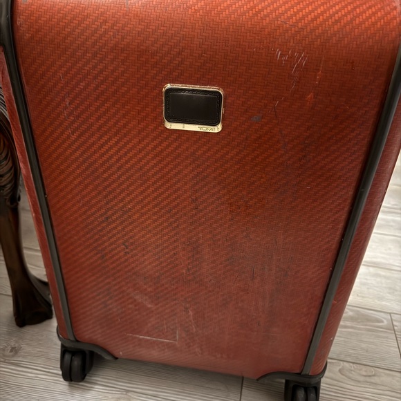 Tumi Tegra Lite Carry-on Luggage 22” Orange and Brown